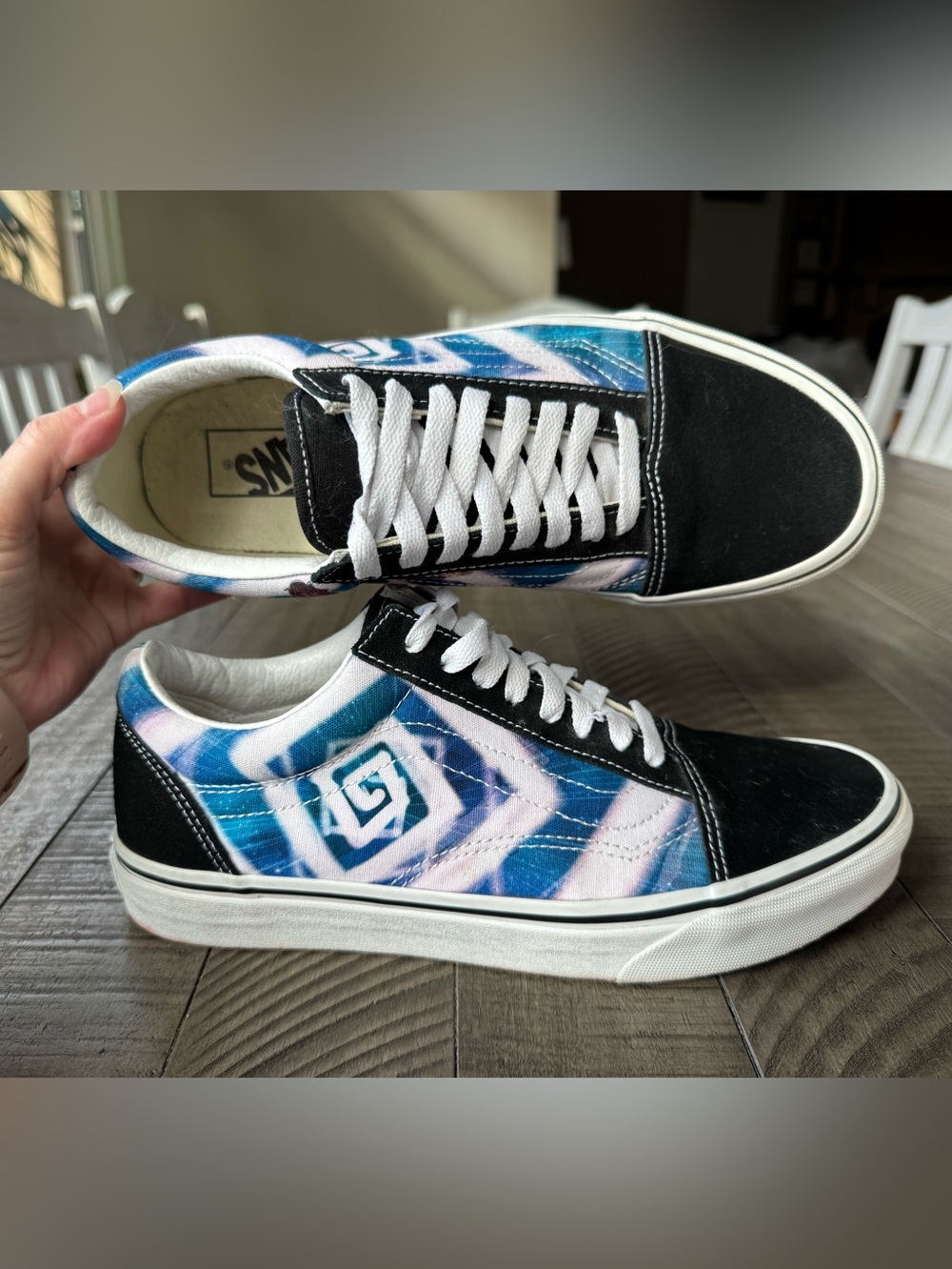 Old Skool Vans - Karl Jacobs x Journeys Dream SMP-Inspired Women’s 9.5/Men’s 8